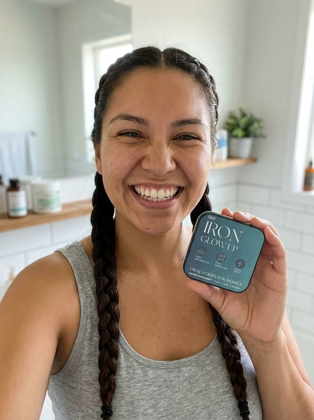 Stephanie I. with OYO Iron Glow Up Strips
