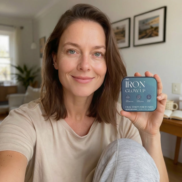 Natalie R. with OYO Iron Glow Up Strips